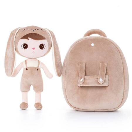 Metoo Beige Bunny Backpack
