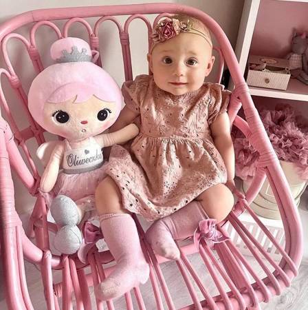Metoo Personalized Pink Angel Doll