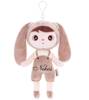 Metoo Personalized Beige Bunny Boy Doll 
