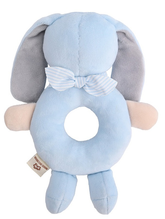Metoo Rattle Blue Bunny Boy