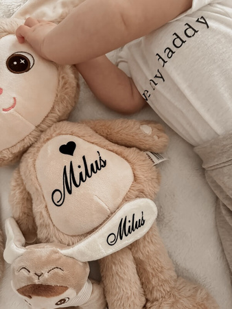 Lalka Metoo personalizowany Puchaty Króliś Beżowy 50cm