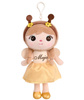 Metoo Personalized Mini Bee Girl Doll
