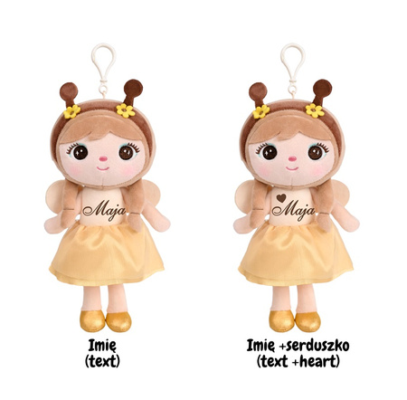 Lalka Metoo Mini personalizowana Pszczółka